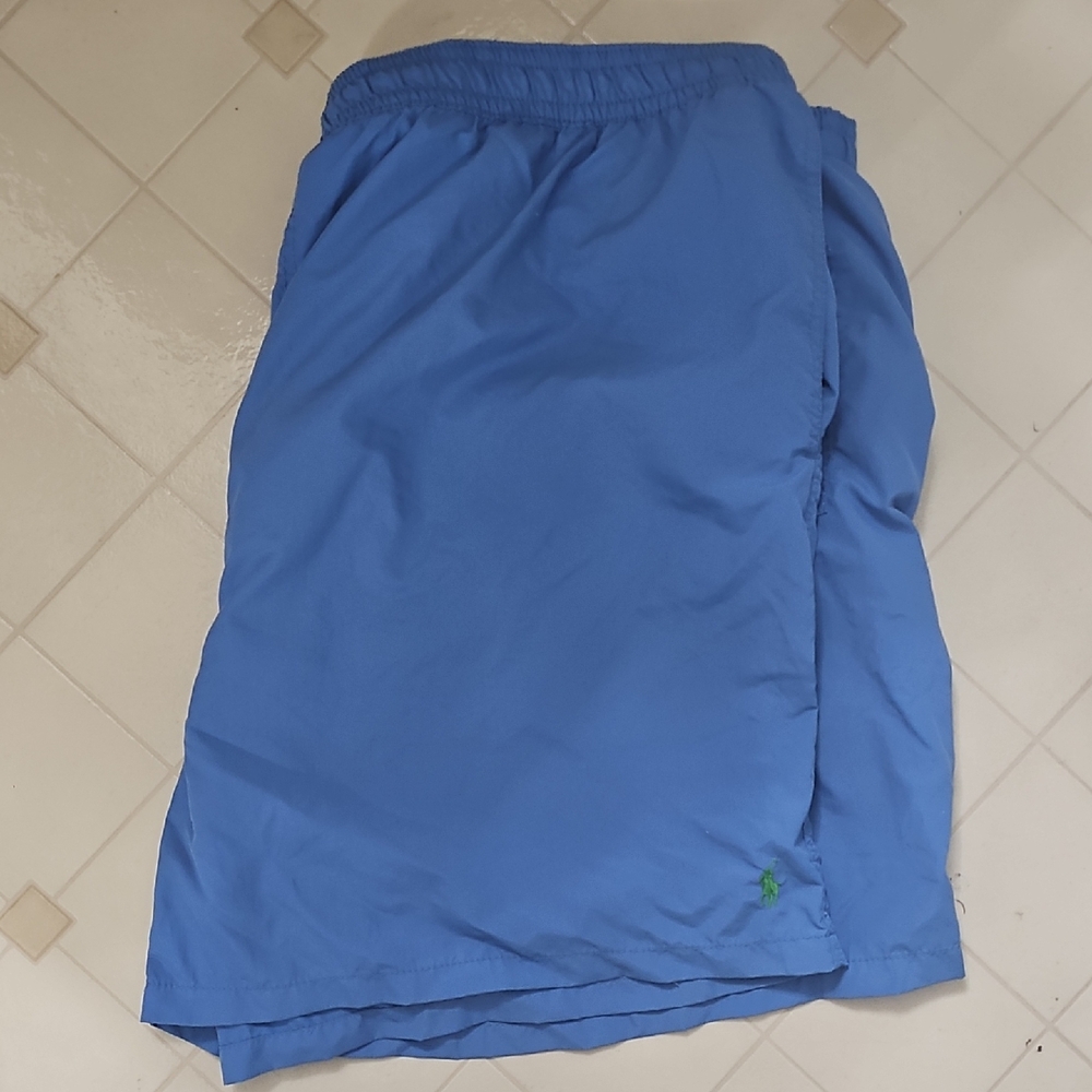 Polo by Ralph Lauren Sky Blue Athletic Shorts